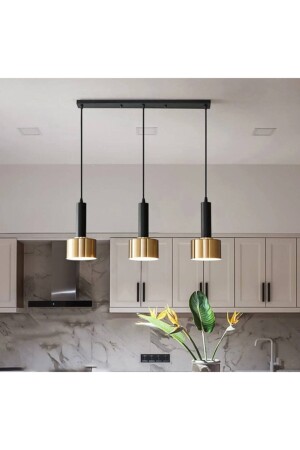 Retro Metal Decorative Metal 3-Piece Table Top Row Pendant Lamp Chandelier Width: 60 Cm rs004 - Rsylight