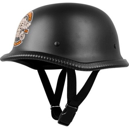 Retro-Motorradhelm mit offenem Visier Sodager Route 66 - Sodager