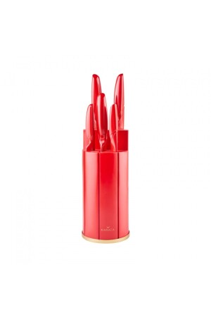 Retro Red 6 Piece Knife Set 153. 03. 06. 1749 - Karaca