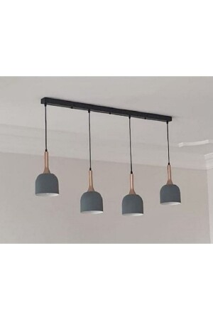 Retro Rustikale Vintage Metall Hängelampe Tischleuchte Kronleuchter 120 cm Sockel MYL002705 - demet habek mylights