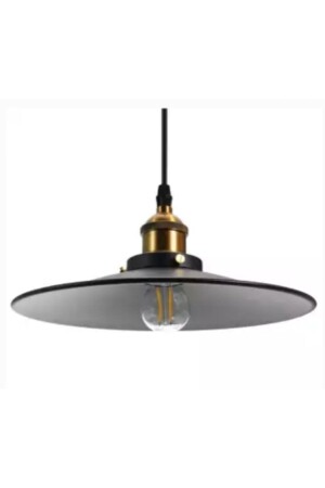 Retro Single Metal Pendant Lamp Chandelier Diameter: 40cm RIO000700 - RİOLİGHT