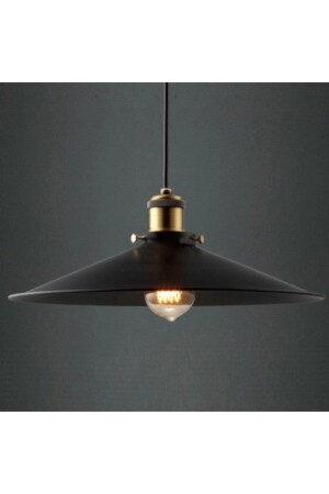 Retro Single Metal Pendant Lamp Diameter: 40cm RIO000760 - RİOLİGHT