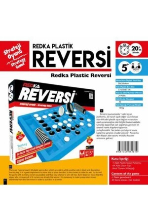 Reversi-Strategiespiel 68. 02. 6123. 041 - Redka