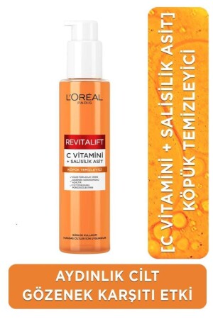 Revitalift Clinical [Vitamin C + Salicylic Acid]- Brightening and Anti-Pore Foaming Cleanser - L'oreal Paris
