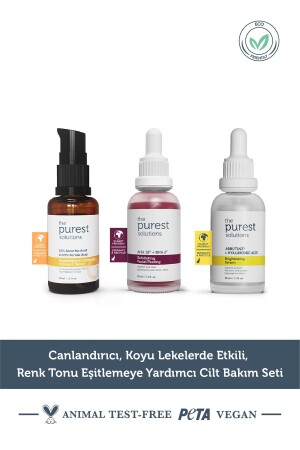 Revitalizing, Effective on Dark Spots, Helping Even Color Tone Skin Care Set TPS150 - The Purest Solutions