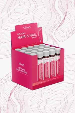Revival Hair&nail Shot - Saç Vitamin Complex - Kolajen Keratin Biotin Isırgan Atkuyruğu Çinko Bakır - Vitanil's Nutrition