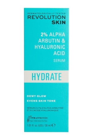 Revolution 2% Alpha Arbutin & Ha Serum 30ml 5057566580847 - REVOLUTİON SKİNCARE