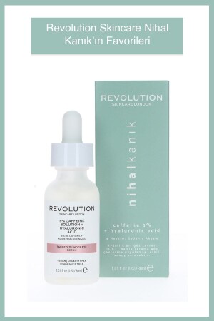 Revolutıon Skıncare X Nıhal Kanık 5% Caffeıne&ha Göz Serumu 30ml 5057566718783 - REVOLUTİON SKİNCARE