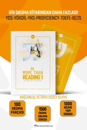 Rh More Than Reading 1 - Rh Pozitif Yayınları