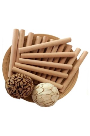 Rhythm Sticks 32 Pairs (64 Pieces) (16 Mm 20 ​​Cm Length) - Hepsiahşap