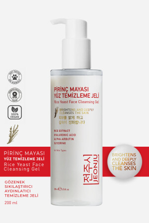 Rice Yeast Facial Cleansing Gel - JEONJU