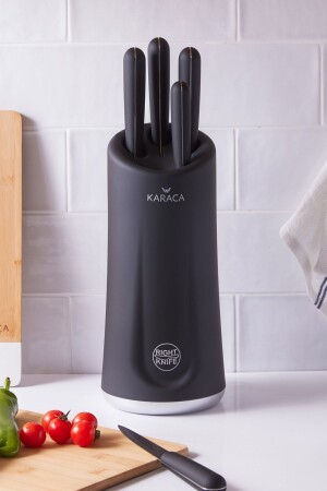 Right Knife Soft Touch 6 Piece Knife Set - Karaca
