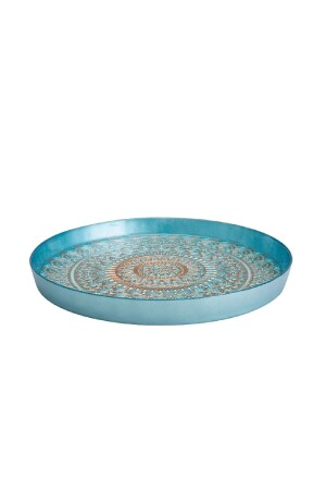 Rihanna Glass Tray Turquoise 32 Cm 153. 19. 01. 1151 - Karaca