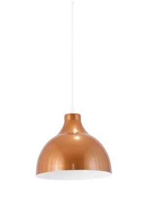 Rima Modern Living Room - Kitchen - Cafe Metal Plaster Colored Single Pendant Lamp Chandelier (DIATER 20CM) KÜÇÜKSIVAMATEKLİ1 - Modavize