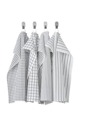 Rınnıg Drying Cloth White Dark Gray - Ikea