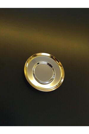 Rio 6 Piece Steel Tea Plate (gold) TM-1149 - Tiamo