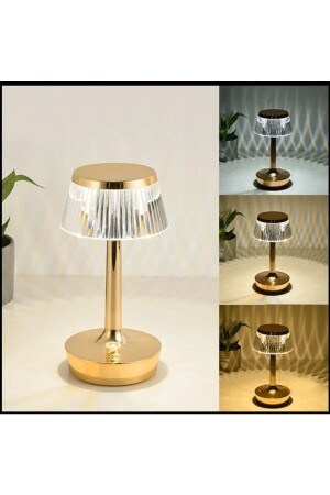 Rio Rechargeable Table Lamp Ct-8434 3 Colors with One Switch - Cata