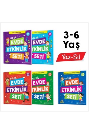 Rising Intelligence 3-6 Year Old Home Activity Set - Yükselen Zeka Yayınları