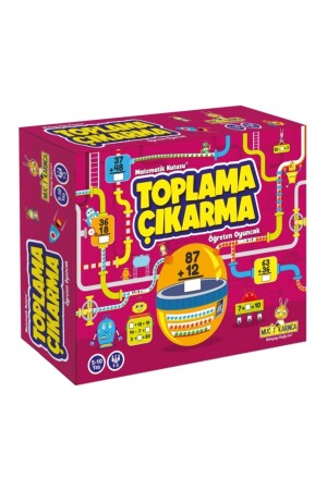 Rising Intelligence Addition and Subtraction Box - Addition and Subtraction Learning Cards - Yükselen Zeka Yayınları