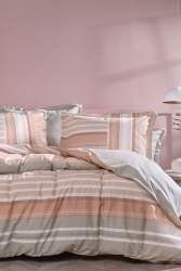Rissa Double 100% Cotton Ranforce Duvet Cover Set - Blush YTSGRPIST-11512057 - Yataş