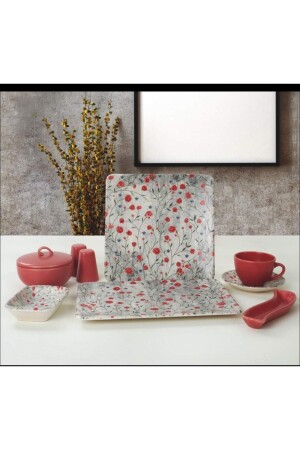 Riva 30 Pieces Square Breakfast Set Rd-266k RD-266K - Remetta