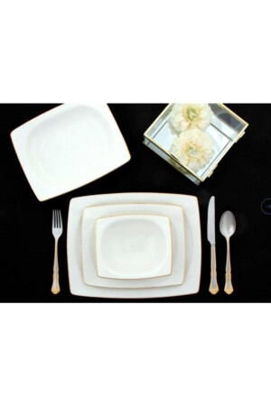 Riva Gold Series 24 Piece Dinner Set 04PLM005425 - Porland