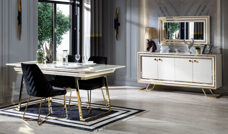 Rixos Luxury Ecru Dining Room - Cadde Yıldız