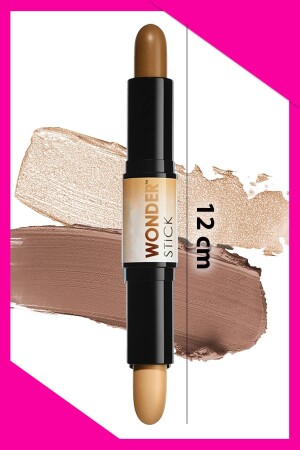 Rns Wonder Stick Ultra Double Sided Cream Contour and Highlighting Stick - Uniquem