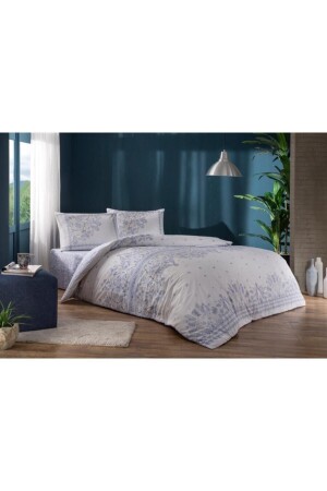 Robin Lilac Duvet Cover Set Single Size Without Elastic 160 Cm X 220 Cm 8682475045612 - Taç