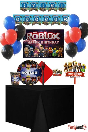 Roblox Birthday Party Set for 16 People - Partylandtr