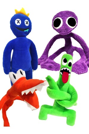 Roblox Rainbow Friends Plush Toy Set of 4 BLUE - Pufline