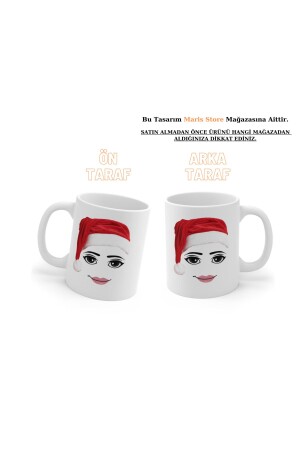 Roblox Woman Face Christmas New Year Special Named Design HD Quality Mug Cup (1 Piece) - Maris Store