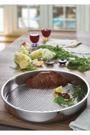 Rohes Fleischbällchen-Tablett 44 cm Çiğköfte1 - elifcan