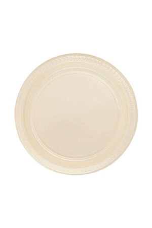 Roll Up Plastic Cream Plates 25 Packs 22 Cm. - Roll Up
