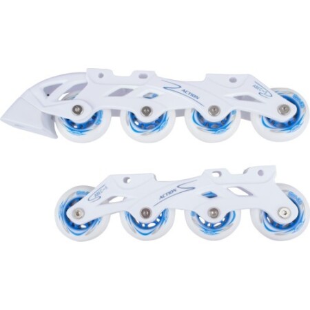 Roller skate chassis PP, white - Worker