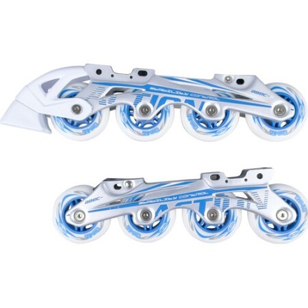 Roller skate frame Worker Action Frio, Patino, Nobes, Nubila Alu White - Worker