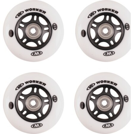 Roller skate wheels Worker 70 mm ABEC-5 Carbon - 4 pcs. - Worker
