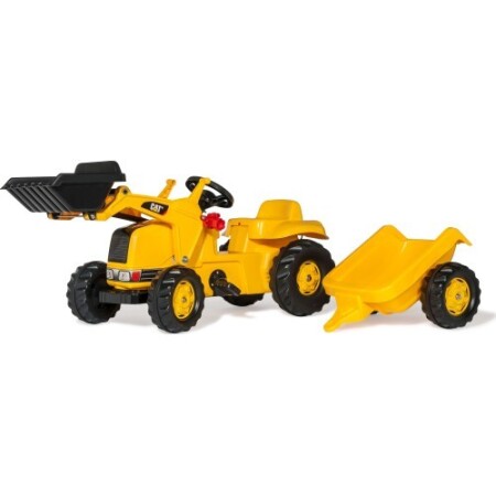 RollyKid CAT itmeli traktör - RollyToys
