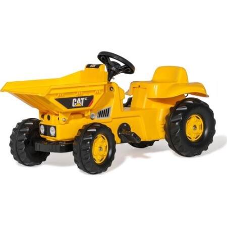 RollyKid Dumper CAT walk-behind tractor - RollyToys