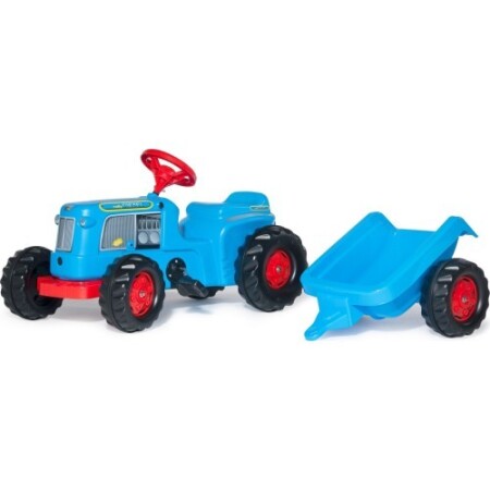 RollyKiddy Classic römorklu, arkadan itmeli traktör - RollyToys