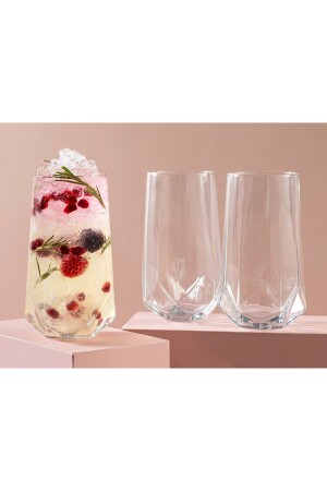 Roma Glass 3-teiliges Softdrinkglas 460 ml 10037845-1 - English Home