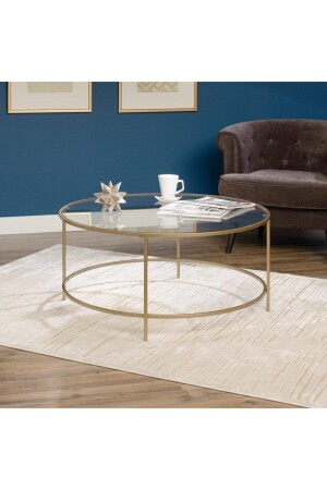 Roma Gold Couchtisch aus gehärtetem Glas (UNBREAKABLE) 2255 - tino furniture