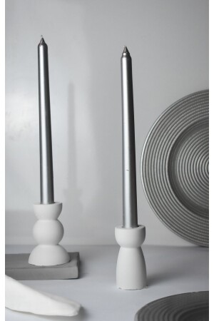 Roman Column Candlestick Set of 2 - Lalezen Home
