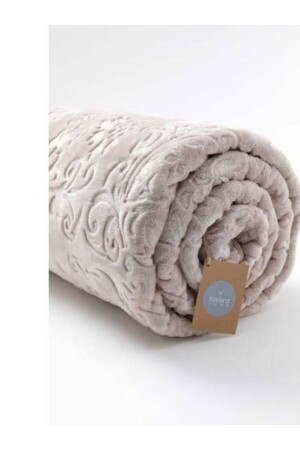 Romance Embos Flower Embossed Double Blanket Velaris1 - Dinarsu