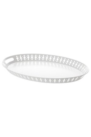 Romantisk Tray White Color 52x39 Cm GUN828 - IKEA