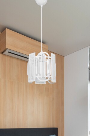 Ronda Single Pendant Lamp White 5192 - manogrup avize aydınlatma