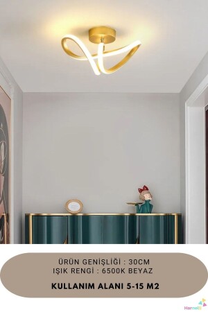 Room Hall Entrance White Light Modern Led Plofonyer Kronleuchter RIYADH PLOFONYER - Harnelli