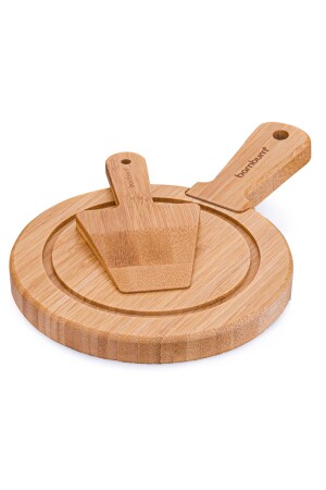 Roquefort 2 Piece Cheese Service Set Round - Bambum