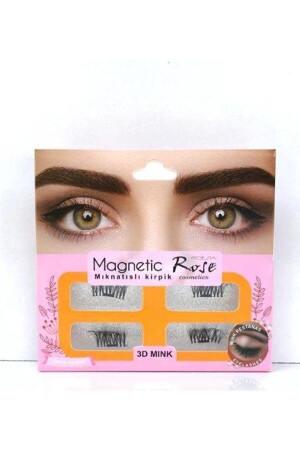 Rosa magnetische Wimpern - Roesıa Rose Cosmetics