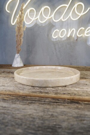 Rosalya Marble Presentation Tray - Diameter 30 Cm Voodo2090 - Voodo Concept